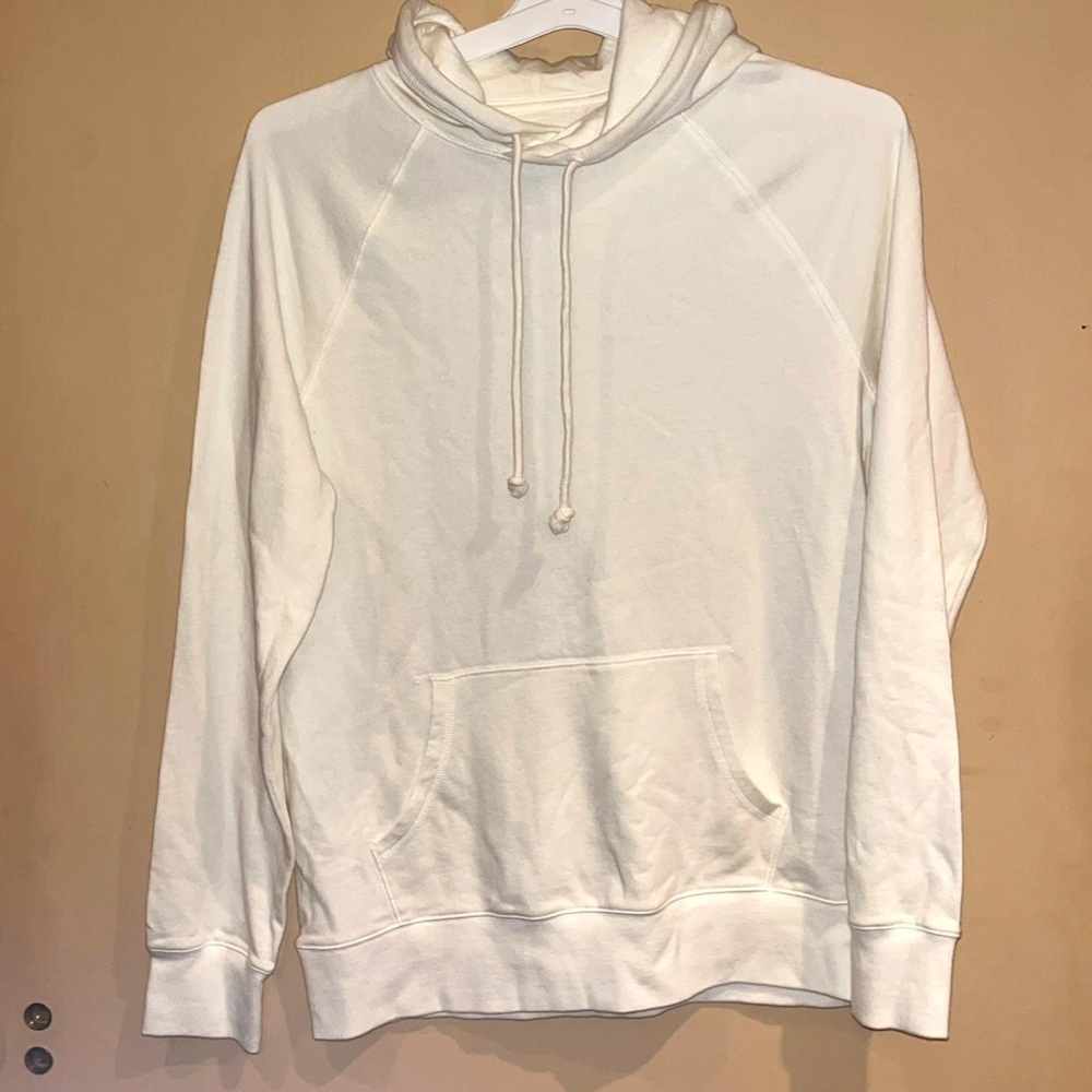 Goodfellow & Co women’s cream hoodie NWOT size medium
